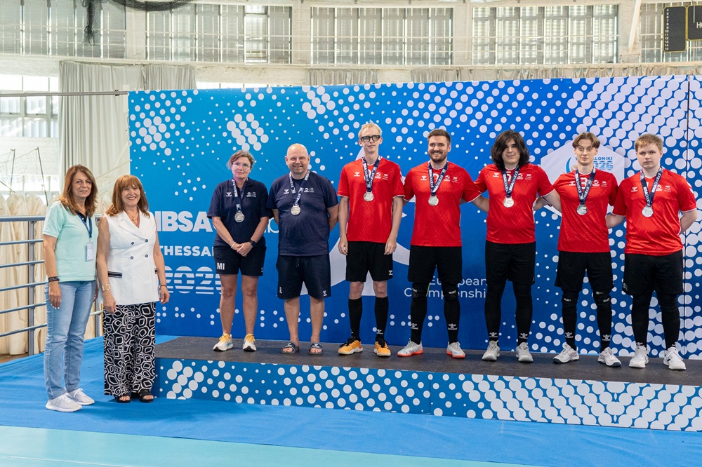 Denmark goalball ceremony