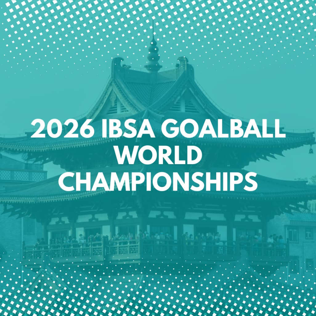 Goalball woman china