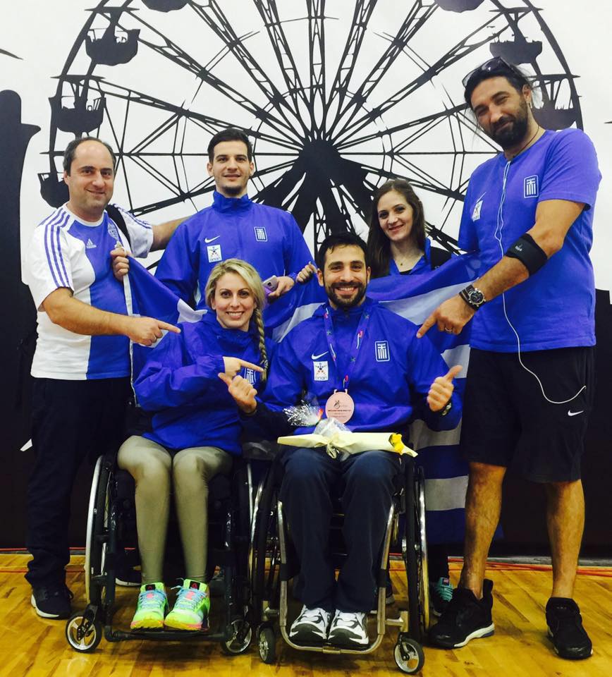 WHEELCHAIR FENCING TEAM