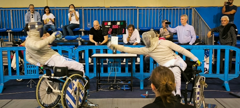 Wheelchair fencingPanellinio2024epidixi