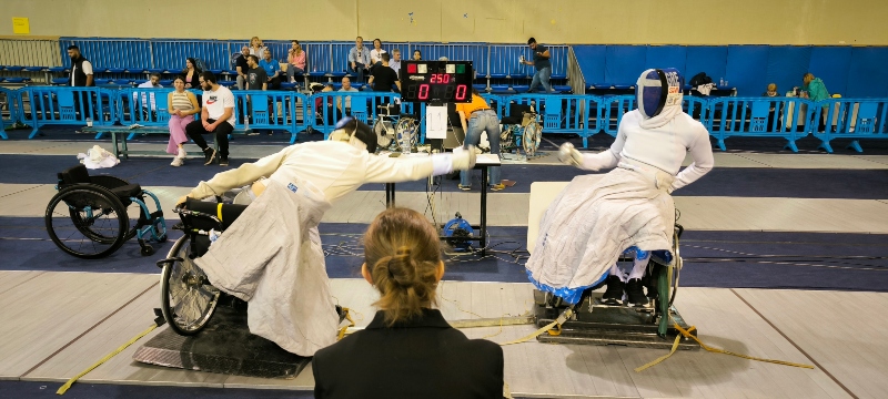 Wheelchair fencingPanellinioagonas20242