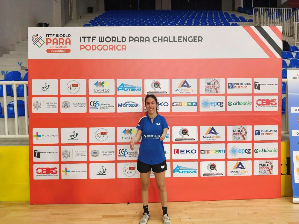 ITTF Para Challenger Podgorica: Δυνατές εμπειρίες για τη Μαρία Μαρία Καΐπη