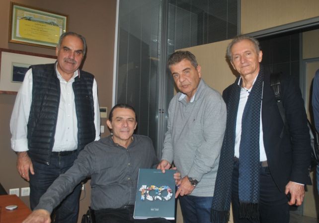 Σημαντικές συναντήσεις κατά τη διάρκεια της επίσκεψης του προέδρου της Ε.Α.ΟΜ. ΑμεΑ Κωνσταντίνου Σιάχου στην Θεσσαλονίκη