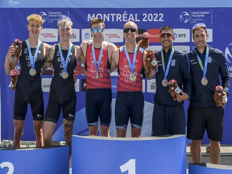 Χάλκινο μετάλλιο ο Γεράσιμος Λιγνός στο 2022 World Triathlon Para Series του Μόντρεαλ