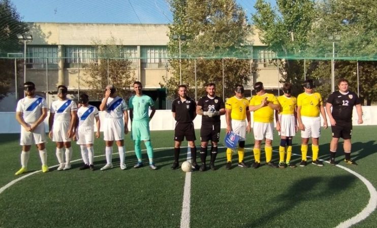 Ποδόσφαιρο Τυφλών: Ισόπαλος 0-0 ο φιλικός αγώνας στη μνήμη των θυμάτων της θεομηνίας και του 36χρονου Αντώνη (pics)