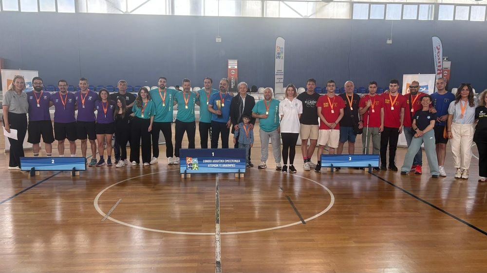 Πανελλήνιου Πρωταθλήματος Goalball Ανδρών: Πρωταθλητής Ελλάδας 2026 ο Ήφαιστος (φωτ.)