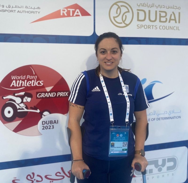 World Para Athletics Grand Prix Dubai 2023: Πανελλήνιο ρεκόρ η Κεραμιδά στο δίσκο