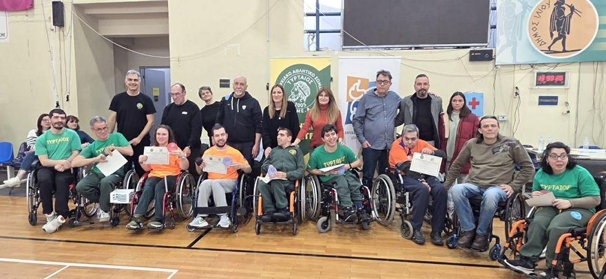13η Ημερίδα Boccia «ΤΥΡΤΑΙΟΣ – Νίκος Καπλάνης»: Με επιτυχία οι αγώνες της κατηγορίας BC2 στο Ίλιον