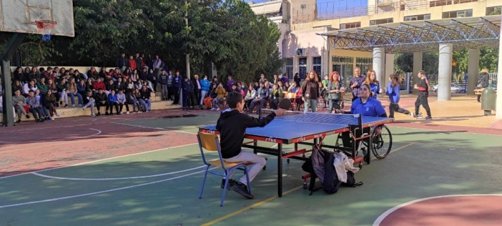 Τα Παραολυμπιακά Αθλήματα πηγαίνουν…Σχολείο