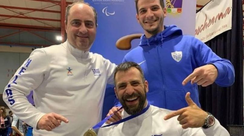 Ξιφασκία με αμαξίδιο : Στο Παγκόσμιο Κύπελλο της Βαρσοβίας οι Τριανταφύλλου και Ντούνης